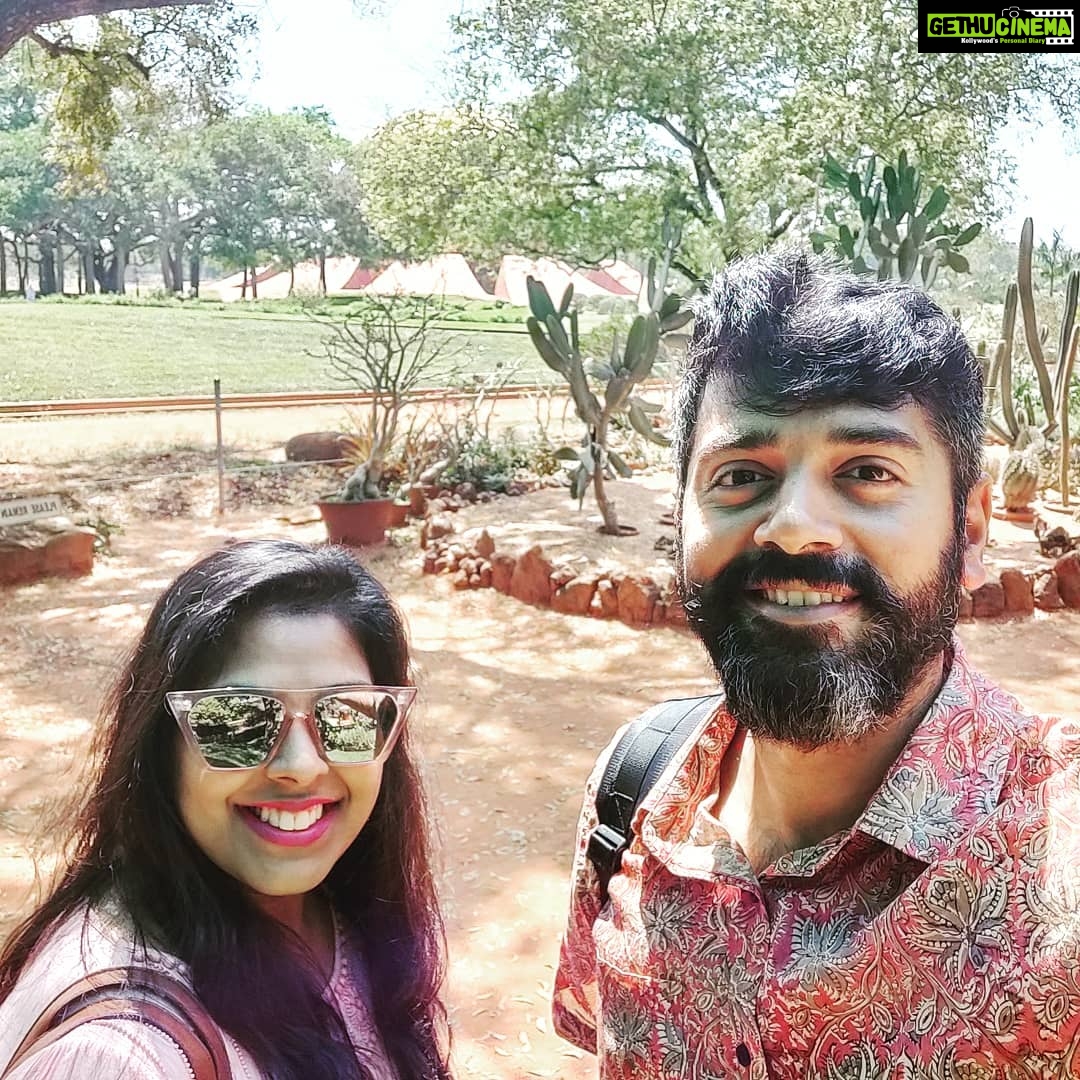 Ashwin Kakumanu Instagram - Got to visit #matrimandir in #auroville with @son_emk & @preetisingla .Got to go inside the mandir and can't describe it other than say that it's a must visit. It's like sci-fi & spirituality architecture all blended into one.