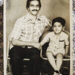 Ashwin Kakumanu Instagram - 25 years ago today my father Sudarshan passed away. I can still remember some memories from that day clearly. Being in school when my mother and relatives came to get permission to take me back home. I had stepped out of class and when I went back I remember my benchmates were being overly nice to me,offering me their stationery to use. My teacher had told them what happened when I stepped out and so they heard before I did. My mother telling me to be brave for the news I was going to hear as soon as I walked out of the school gates. Seeing all the chaos at home & all the many poojais & ceremonies that little kid had to perform after for the next few days & years on Feb 14. His death and absence in my life has pretty much shaped the path I've taken. From my views, beliefs, insecurities & struggles, i can draw a line like a flowchart. Hating new school years & meeting new people mainly because they would only ask 'what does your father do?' when I replied he died there would be an awkward silence or condolence.They would almost never ask about my mother even though she did so much to earn & provide for us. Watching movies to the point of obsession as an escape from the reality of that time. My father was a movie buff and used to regularly bring home cassettes. My love for Rambo ,star wars, McKenna's gold, & Batman comes from him introducing it to me. I never knew this but, few years ago someone told me when my father was a young man he wanted to act & be in the movies but my grandfather discouraged him & put a stop to it. I definitely remember my grandfather being very annoyed when I used to run around with my camera making short films, that explains why. So its very ironic that I unknowingly found my way into this field & sort of fulfilled a dream of his even though it was never intentional.There are still days when I meet people who talk fondly of my dad & I find out new things about him as well as sometimes meet people who have an emotional rush when they find out I am their friend Sandy's son. It's strange to hear people talk with such clarity about a man I've spent so little time with and have a handful of memories of. That's what today is for- to remember.