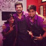 Ashwin Kakumanu Instagram - #Om and his trusted assistants Thomas arputharaj and poo.the first few days of shooting #NilaNilaOdiVaa with @aswath_official and @kpy_gabrella these two talented troublemakers 😁 @nandhini_js @thesunainaa @viutamil