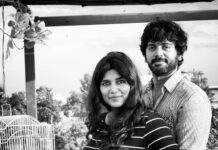 Ashwin Kakumanu Instagram - Kept putting off taking photos of us before the baby was born,and for some reason decided to take these photos on the 4th of July. Good idea cause the baby came through next day, and I would have have missed capturing the baby bump. 🥰🐻 Thanks @mouseylocks for the last minute session 🤗
