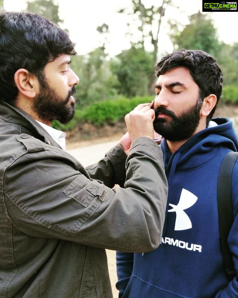 Ashwin Kakumanu Instagram - Thinking back to this awesome project that @svobodha,@infinitepixelz,@devdeviah,@riaz.88 and I worked on in Jan. Hopefully can show more glimpses soon. Working as makeup man was something new :)