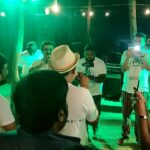 Ashwin Kakumanu Instagram - Happy birthday @premgi @ajayraaj arvind Akash & @livingstonez ! Night to remember 😊@kalyana83 @vaibhav30 @venkat_prabhu