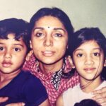 Ashwin Kakumanu Instagram - Happy mothers day to all the beautiful mothers out there! Here's my mum and sister @sujinikakumanu who's also a mum to two cuties. #mothersday#precious#notimelikefamilytime