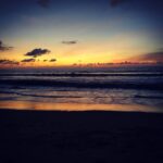 Ashwin Kakumanu Instagram - 5am work timings with the co-star. Something new in the making, share the details soon. Till then enjoy the sunrise. #earlybirds #lifesabeach