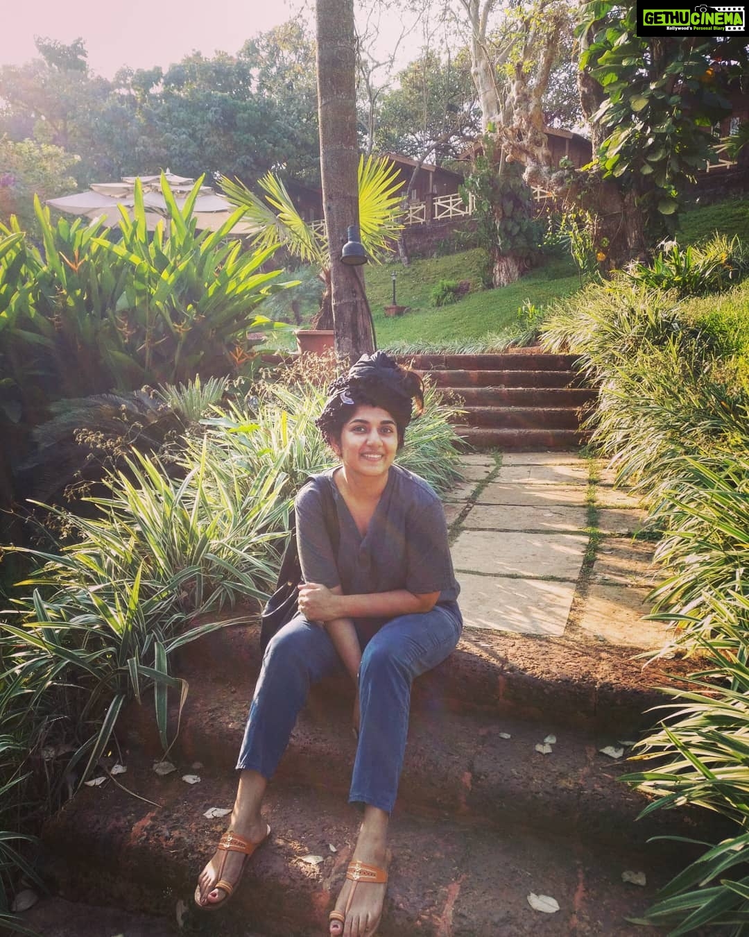 Ashwin Kakumanu Instagram - Scenic views even for just 2 days at a friend's wedding. #Goa #green #nature #oceanview