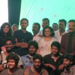Ashwin Kakumanu Instagram - So this happened few weeks back. Sonali was asked to act in the big boss ad directed by @kadhai_films with none other than Mr. Kamal hassan. The man has been one of my inspirations with his multiple talents, his dedication to his craft as well as the varied types of films he does instead of doing the same formula film. So it was ironic and surreal that @son_emk got to work with him! And even though I had met him on a couple of occasions before, for the audio launch of Megha, the difference was, this time I got a brief chance to see him work - to rehearse, to improvise, and be in his element. After the shoot, they took a group photo of the cast and crew and then Mahendran sir was gracious enough to introduce us personally to him. Major fan boy moment for me. Oh! BTW My wife acted pretty well too.. 😉