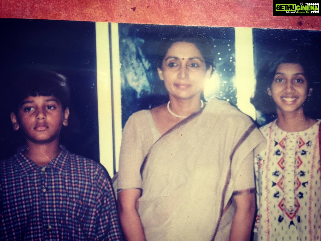 Ashwin Kakumanu Instagram - If people have anything good to say about me, it's because of this woman here. Single handedly raised my sister and I though our teens and always motivated me through my lowest times. Love across the oceans from far away to you, Happy birthday mum! #silentstrength #ironlady #amma