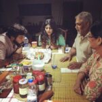 Ashwin Kakumanu Instagram - Thank you all for your birthday wishes. Spent the day promoting #thiri and got to finish the day off by spending dinner with family and eating a delicious home baked cake.