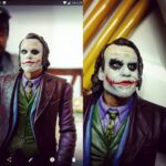 Ashwin Kakumanu Instagram - Original vs custom painted #neca #joker. When it comes to the Joker #messierisbetter