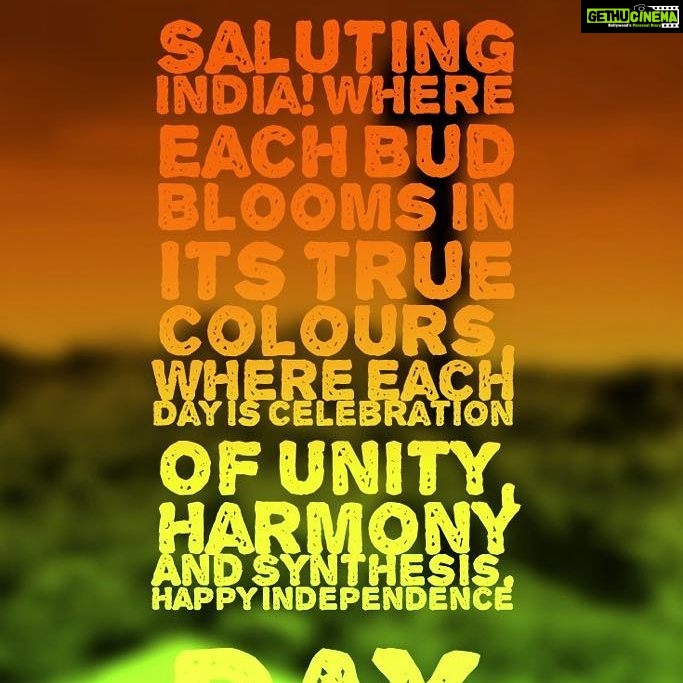 Ashwin Kakumanu Instagram - Happy independence day! #letsbebetter #happy70th