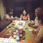 Ashwin Kakumanu Instagram - Thank you all for your birthday wishes. Spent the day promoting #thiri and got to finish the day off by spending dinner with family and eating a delicious home baked cake.