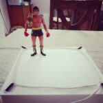 Ashwin Kakumanu Instagram – Building miniatures is a perfect way to free my mind and do something creative with everyday stuff. I used to love doing this as a kid and am going to start doing this again whenever I get time. Next project: building a boxing ring for rocky with some thermocol, shoelaces & springs #boysandtheirtoys #everybodyneedsahobby #neca #dioramas #stallone