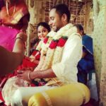 Ashwin Kakumanu Instagram - Congrats @versatilecatalyst & @niru_f fun weekend topped off with a elegant, classy ceremony! #theosophicalsociety #theosophyphilosophy #100varusham