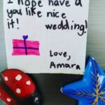 Ashwin Kakumanu Instagram - With all the bad news on the TV, Internet and world around us, its nice to look at the fridge sometimes. #creativeniece #weddingmemories