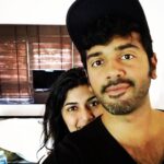 Ashwin Kakumanu Instagram – Wife playing peekaboo.  #smalljoys