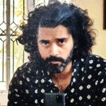 Ashwin Kakumanu Instagram - Dirty mirrors,messy hair. #bighairdontcare