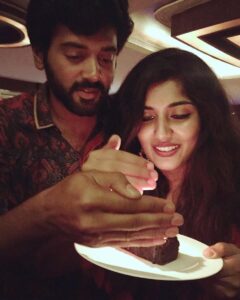 Ashwin Kakumanu Instagram - Lucky to have her in my life :) #birthdaybaby
