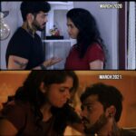 Ashwin Kakumanu Instagram - Completing one year of lockdown. I don't know about you guys, but I think this pretty much sums it up for me. 🤣 @nandhini_js @thesunainaa @gabrellasellus_official @aswath_official #lastyearthistime #NilaNilaOdiVaa #lockdown