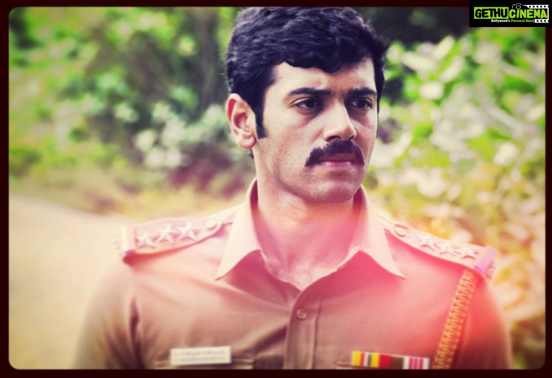 Ashwin Kakumanu Instagram - Throwback to when I was supposed to be a cop again. Look test for a movie that didn't happen. Another time :) #costumetest #khaki