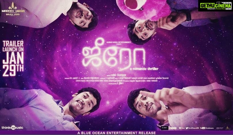 Ashwin Kakumanu Instagram - #Zero trailer releasing on Jan 29 along with #irudhisuttru. It's going to be epic!