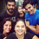 Ashwin Kakumanu Instagram - With pia, vidu, ganesh & mish