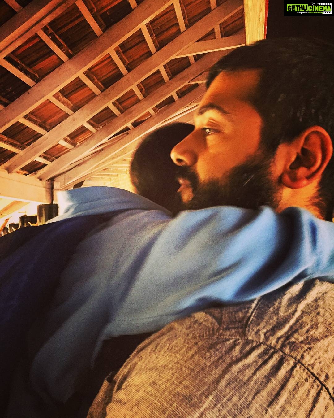 Ashwin Kakumanu Instagram - No fun saying goodbyes :( #nephewlove