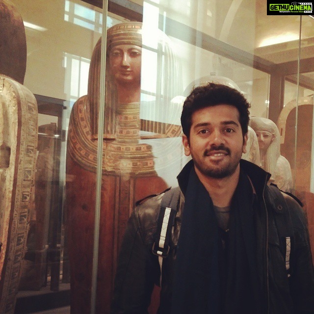 Ashwin Kakumanu Instagram - #Mummiesentiment #louvre
