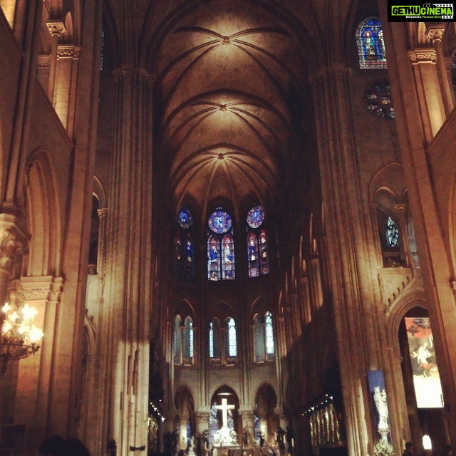 Ashwin Kakumanu Instagram - #notredame #architecture