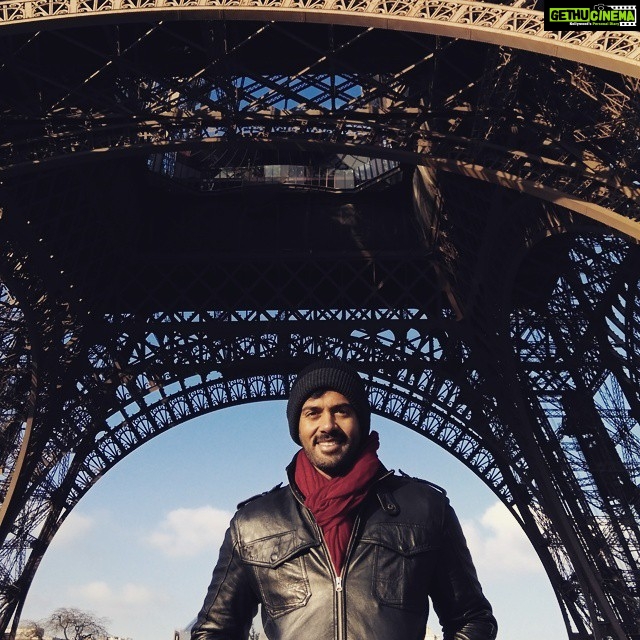 Ashwin Kakumanu Instagram - #Eiffel #paris