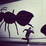 Ashwin Kakumanu Instagram - #killerants #odumachi #runforyourlife #graffiti #planb