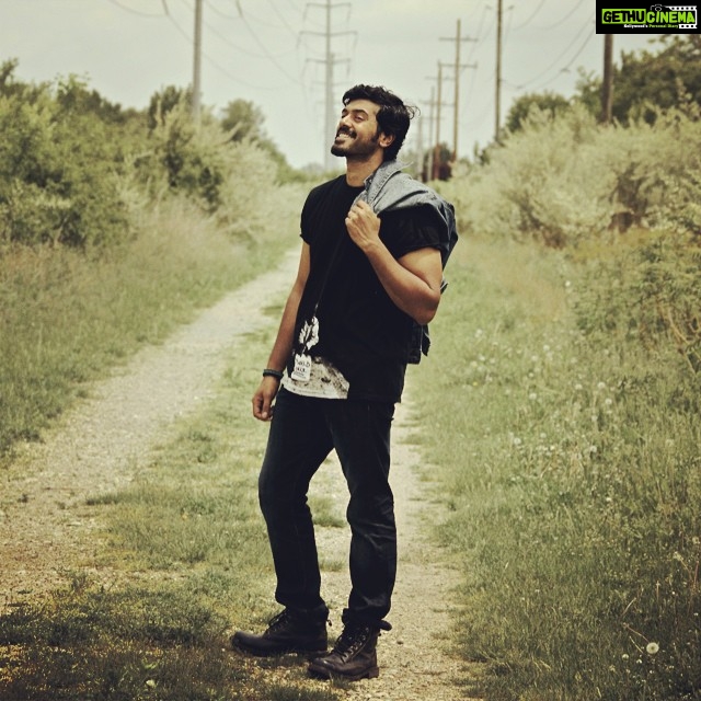 Ashwin Kakumanu Instagram - #backinblack #Keeponwalking #dontlookback