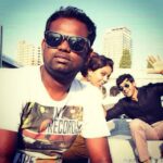 Ashwin Kakumanu Instagram - Yen indraal song shoot.. #photobomb