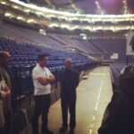 Ashwin Kakumanu Instagram - At the rajathiraja concert & Megha audio launch #legends #o2 arena #raajasir #ulaganayagan