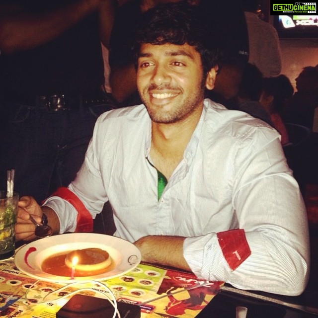Ashwin Kakumanu Instagram - #birthdayboy #caramelcustard