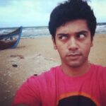 Ashwin Kakumanu Instagram - I feel like somebody's watching me.. #conspiracy #beach #boat #bugeyes