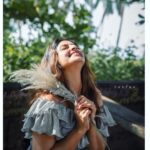 Athmiya Instagram - Free n Blissful 💙 📸 @_zastra 💙 👗 @idha_couture 💙