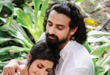 Athmiya Instagram - All love..in each other and all along ❤️ @sanoopknambiar 🤩 @midhun_pk_madhav 💗 @rafikannadiparamba 💗 @_sapnas_makeover 💗 @_aacna_clothing 💗