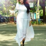 Athmiya Instagram - For the love of white❤️ Thanks fr ua awesome clicks @ann_digital_media_concepts_ ❤️and many thanks buddies @remya_akhilesh❤️ @chakitha_designs ❤️ @zawariyaa❤️ @griffin_antony❤️