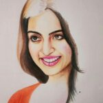 Athmiya Instagram - Loved 😍😍thank you NIKHIN RAJ KK❤❤@_paint_panikkaran_ 😍😍