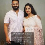 Athmiya Instagram – #exhibition #mykannur #sarithajayasuryadesignstudio #lovely souls#happy day🤗😍😍 Malabar Residency