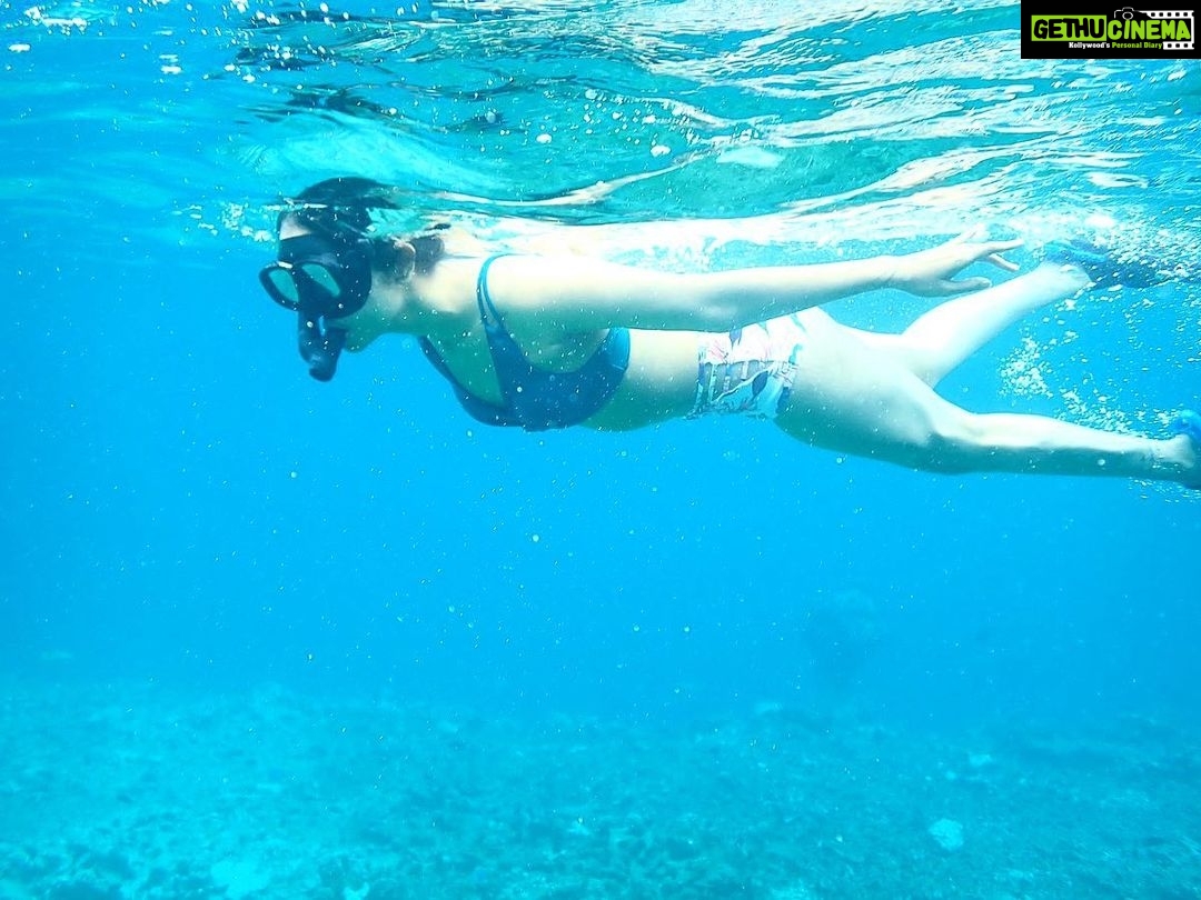 Avika Gor Instagram - #throwback 💙💚 Drift Thelu Veliga, Maldives