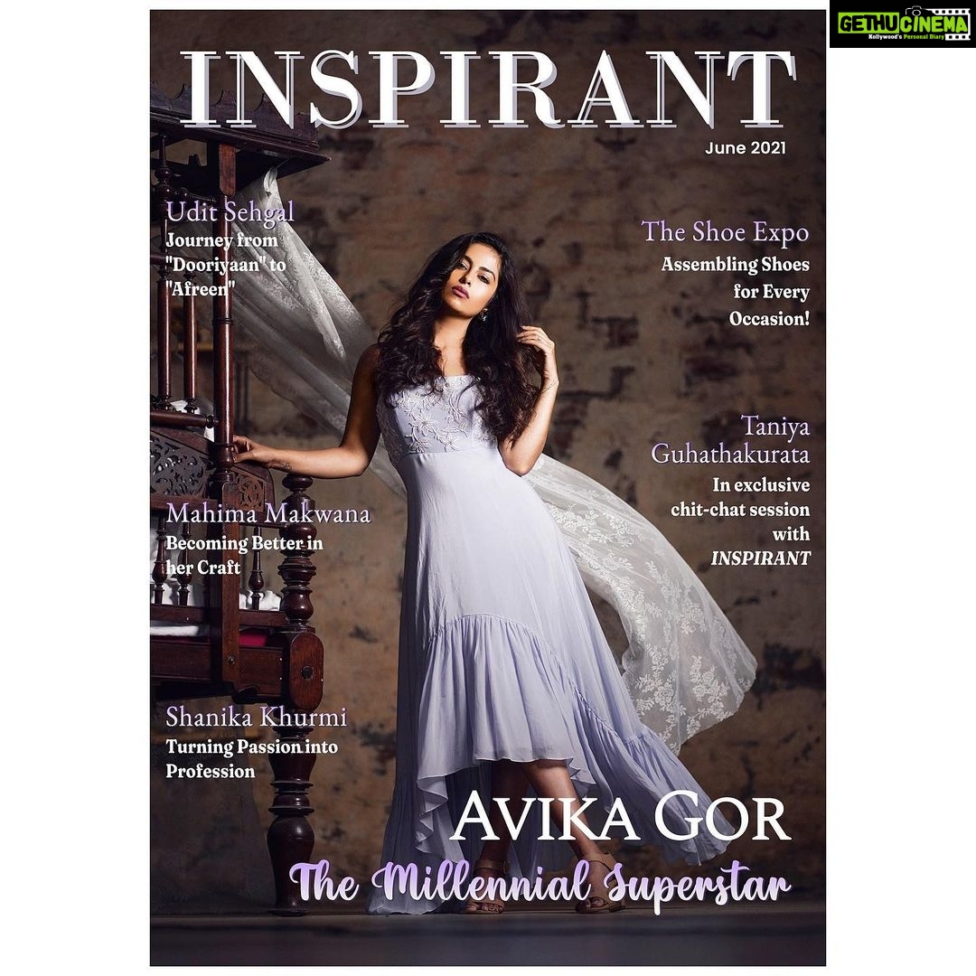 Avika Gor Instagram - Catch me as the cover star this June 2021 of INSPIRANT Magazine Magazine - @inspirantmagazine Founders - Khushal & Kiran Mohnot Marketing Head - @lokeshmohnot Technical Head - Komal Mohnot Constant Supporter - @ruma_sharmaa Publicist- @shimmerentertainment @namitarofficial @lathiwalatasneem Editors - @sha_poesy_ , Abhishek, Manasi, @mohitmathur_3954 Designer - @bhawanauiux Featuring - @the_shoe_expo t.girlnextdoor Styling: @manishamallikarjun Outfit: @ewoke.studio Jewellery: @havyajewels Mua: @purplesmakeupstudio Photographer: @screamstudiosbyharsha Location: @themayabazar Exclusively managed by @viniyardfilms