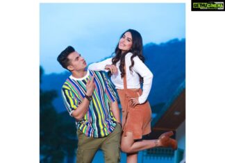 Avika Gor Instagram - What do you think of this chemistry? Comment below.. replying to a few that I’ll agree with❤️ @aadilkhann @zeemusiccompany #zeemusicoriginals #DilKoMere releasing at 10am 17.05.21 #kaadil Looks Styled by @feel_your_outfit Kasauli Hill Station