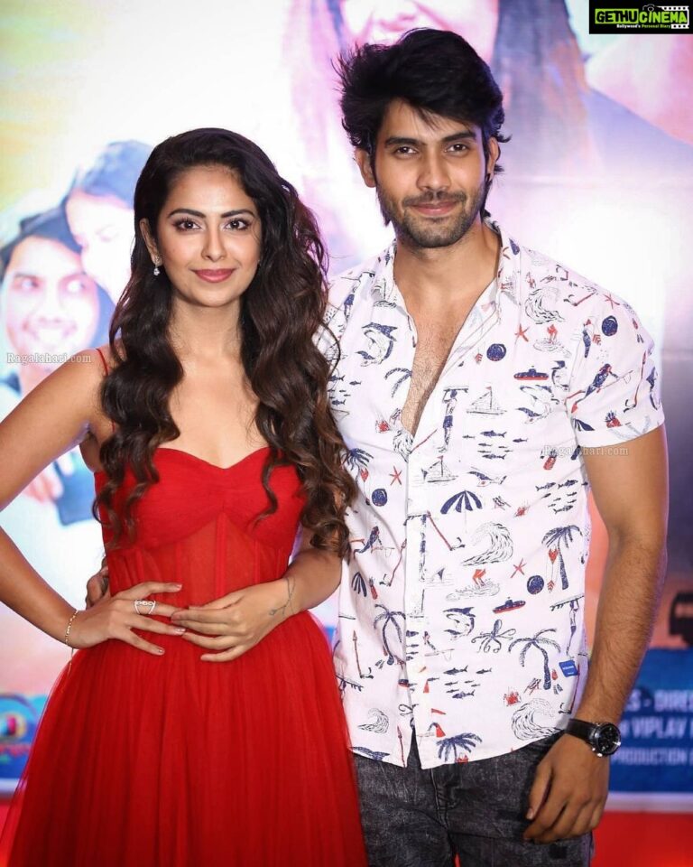 Avika Gor Instagram - Savya & Subbu from #BRO #BROonSonyLiv We are so glad with the positive response for our romantic bit and #Oohalo song. Thank you! For everyone who wants to see more of us together here’s something special! Malli #Popcorn the movie tho kaludham 💪😃 AMB-Cinemas