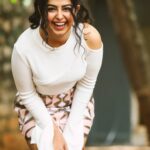 Avika Gor Instagram - I’m happy & you can see it! 😇 #TrailerLaunch #RajuGariGadhi3 #rgg3 Outfit : @shachisood Hairstylist @naidu20081989 Photographer : @dev.kvasu Styling : @sandhya__sabbavarapu