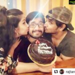 Avika Gor Instagram – We love you moreeee @rajtarunn 
#Repost ・・・
Thanks a lot for a great evening guyssss!!! Love you!!!! ❤️😘
#tastiestcakeever
@actor_nikhil