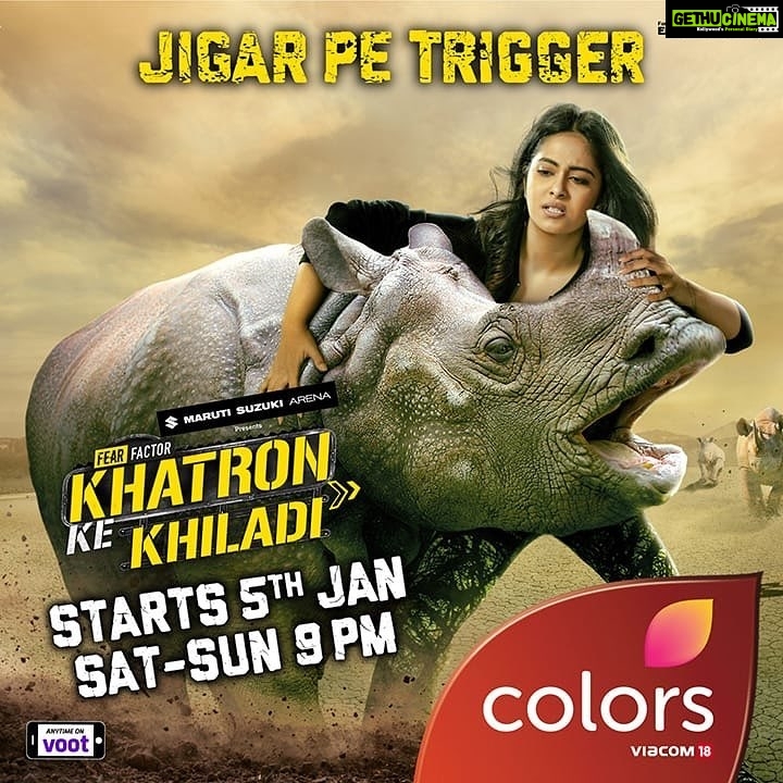 Avika Gor Instagram - Starts 5th Jan 2019! Saturdays- Sundays 9pm only on @colorstv & anytime on @voot @officialjiotv @officialjiocinema . #FearFactor #KhatronKeKhiladi #JigarPeTrigger with none other than our favourite host @itsrohitshetty 💥 @msarenaofficial presents #kkk9 #khatronkekhiladi9 #fearfactorindia @jasminbhasin2806 @alygoni @lostboyjourney @adityanarayanofficial @shamitashetty_official @punitjpathak @sreesanthnair36 @bharti.laughterqueen @haarshlimbachiyaa30 @ridhimapandit @zainimam_official HERE WE COMMEEE!!!! Argentina