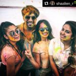 Avika Gor Instagram – ❤️❤️ #Repost @shaalien_malhotra with @get_repost
・・・
What a holi… apart from being with the woman that adds colors to my life @diksha_rampal … this is epic… with my 3 leading ladies together at one place at one spot together … what a moment… more than anything else his pic shows how lucky I am to be with the finest actresses in television who are outstanding co actors and beautiful human beings… my journey in this industry from the start on the left to right @divasana @surbhijyoti @avika_n_joy … thanks a ton ladies for being in my life… you gals are rockstars …. cheers to all@of you