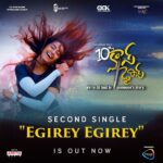 Avika Gor Instagram – Link in Bio .
#EgireyEgirey from #10thClassDiaries is Out Now.

Thank you @ranadaggubati @shriya_saran1109 & #R.MadhiGaru for launching our song. 😇🤗