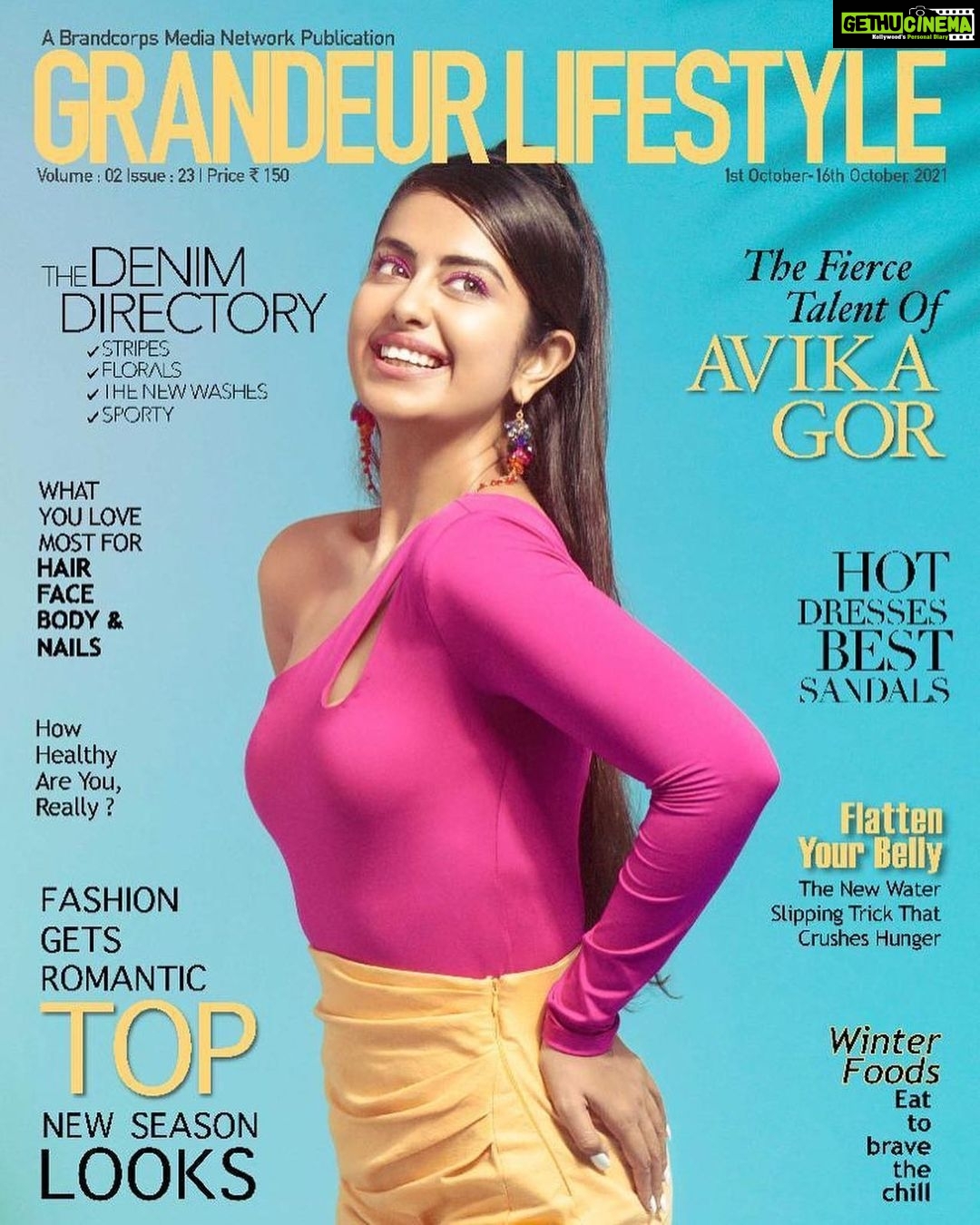 Avika Gor Instagram - Can I add more Colours to your life?ππππ§‘β€οΈπ @glmagazine_india @inndresh_official @vasundhara.joshii @aanimeshsood @editor_glmagazine @pratimareddy @harmann_kaur_2.0 @malkit_gill2697 @purplesmakeupstudio @viniyardfilms @
